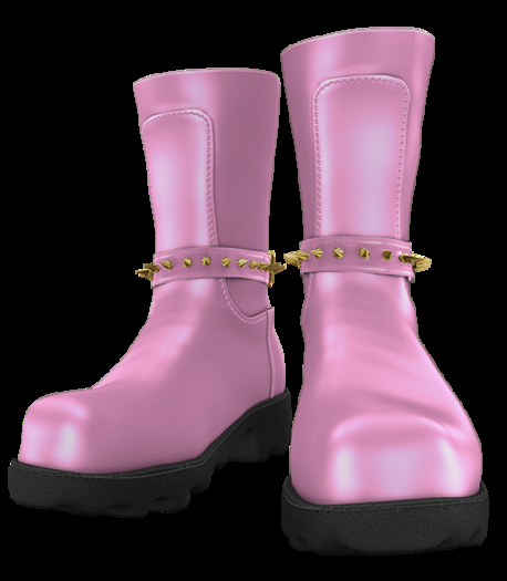 ~UKYAH~ Lucio Boots (10 - Pink)