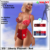 *FD* Liberty Playsuit [Boxed] Red
