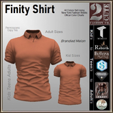 Finity Shirt [2cute] Brandied Melon-