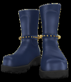 ~UKYAH~ Lucio Boots (15 - Navy Blue)