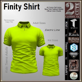 Finity Shirt [2cute] Electric Lime-