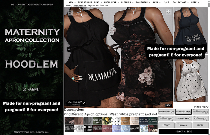 Hoodlem - Maternity Apron Collection Fatpack