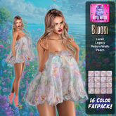 dirty kitten Bloom Dress Outfit FATPACK  