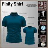 Finity Shirt [2cute] Lyons Blue-