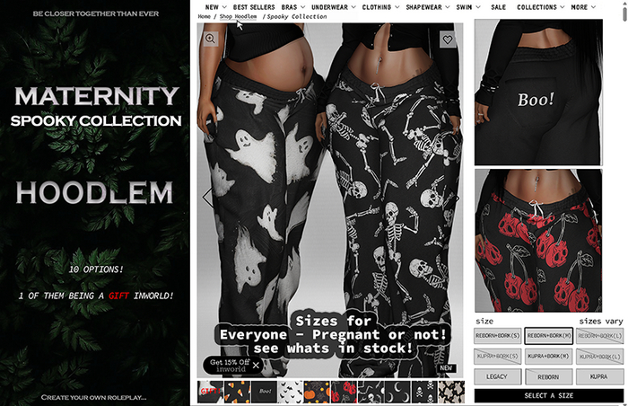 Hoodlem - Maternity Spooky Sweats Fatpack (RB/KUPRA/LEGACY+BORK