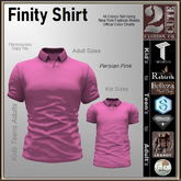 Finity Shirt [2cute] Persian Pink-