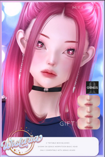 { wistaria } // Mira Blush for GENUS