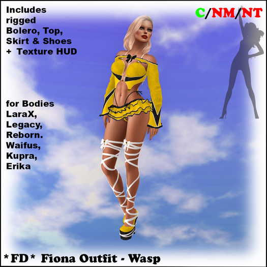 *FD* Fiona Outfit [Boxed] Wasp