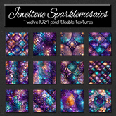 *Wallflowers* Jeweltone Sparklemosaics