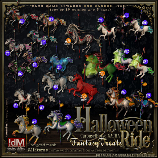 20 !dM HalloweenRide **GREENWITCH** (BOX) RARE