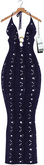 KLEIN''Ravina''Dress-Navy