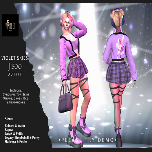 Violet Skies - Jisoo Outfit - Boxed