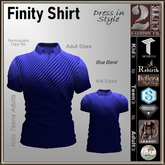 Finity Shirt [2cute] Blue Blend