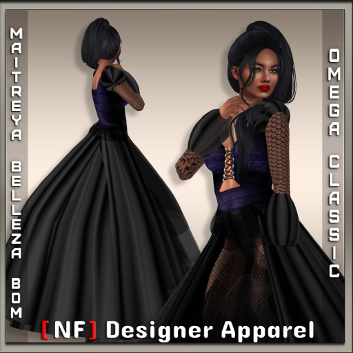 [NF] Spell Gown - Omega Maitreya Belleza BoM