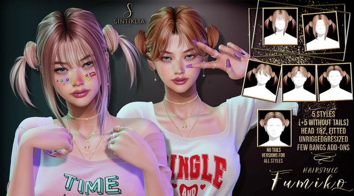 Sintiklia - Hair Fumiko - Fatpack