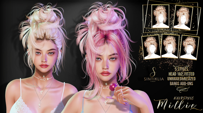 Sintiklia - Hair Millie - Fatpack