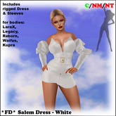*FD* Salem Dress [Boxed] White