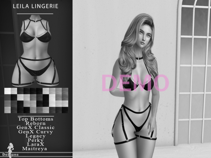 Leila Lingerie Demo Hud A