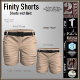 Finity Shorts [2cute] Tender Peach-