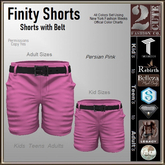 Finity Shorts [2cute] Persian Pink-