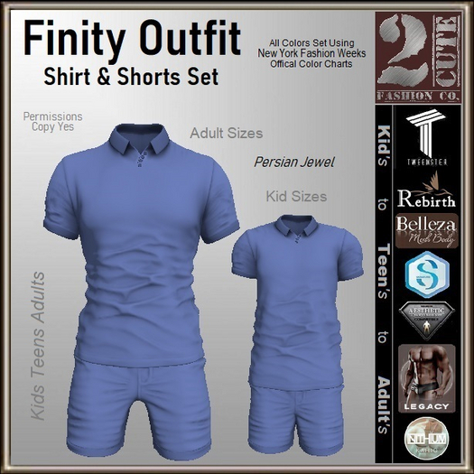 Finity Outfit [2cute] Persian Jewel