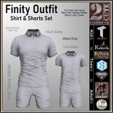 Finity Outfit [2cute] Ghost Gray-