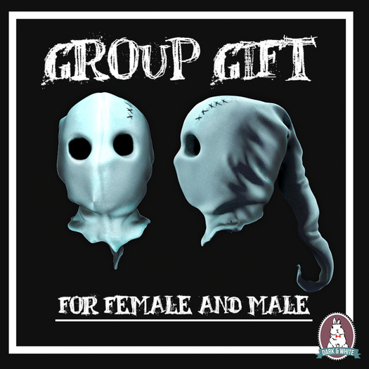 D&W//GHOST MASK GROUP GIFT (FEMALE & MALE)