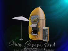 buildworksdecor ~ Frozen Banana Stand / Boxed