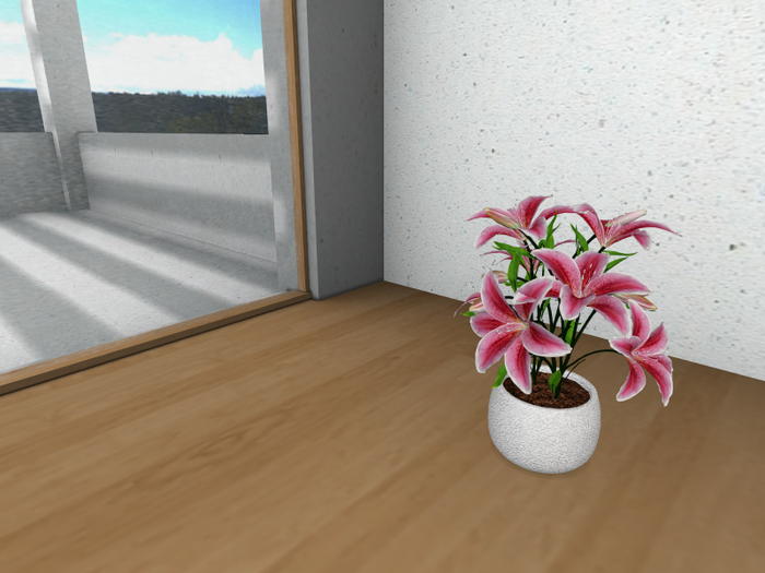 Potted Lilies