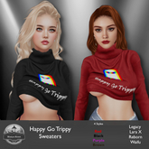 Mostyn St - Happy Go Trippy Sexy Sweaters