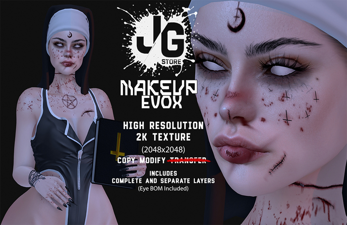 ..::JG::.. Dark Ritual Makeup - EVOX
