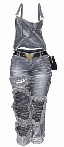 *CK* Affect overall DENIM ICE