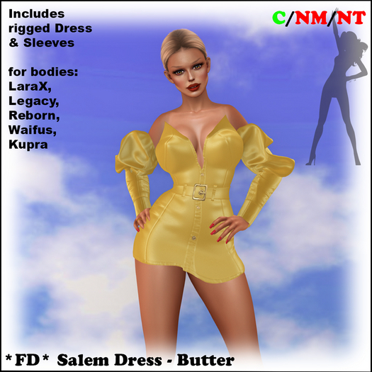 *FD* Salem Dress [Boxed] Butter