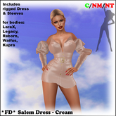 *FD* Salem Dress [Boxed] Cream