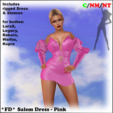*FD* Salem Dress [Boxed] Pink