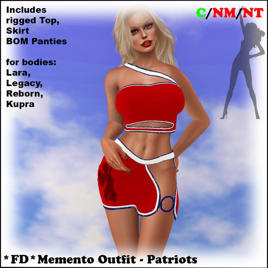 *FD* Memento Outfit [Boxed] Patriots