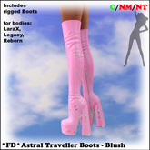 *FD* Astral Traveller Boots [Boxed] Blush