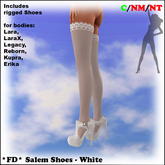 *FD* Salem Shoes [Boxed] White