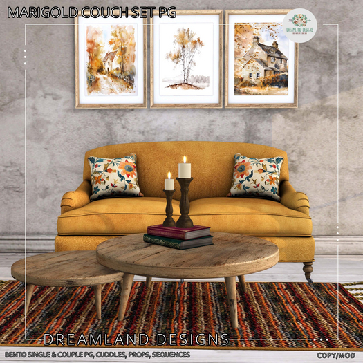 DD Marigold Couch Set PG