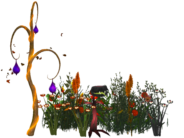 Halloween Flower Patch