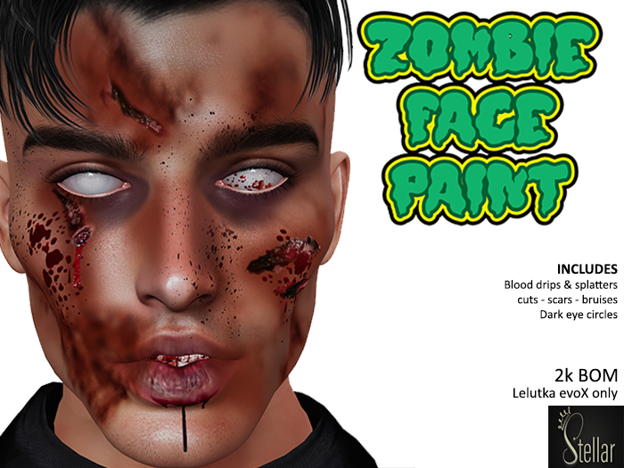 [Stellar] Zombie Face Paint DEMO (evoX BOM)