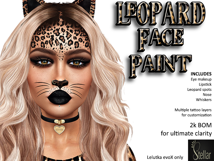 [Stellar] Leopard Face Paint (evoX BOM)