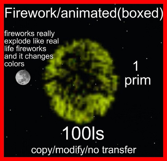 Firework/animated(boxed)