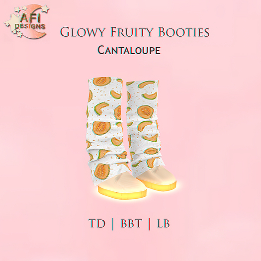 AFI Designs - Glowy Fruity Bootie (Cantaloupe) *Add Me*