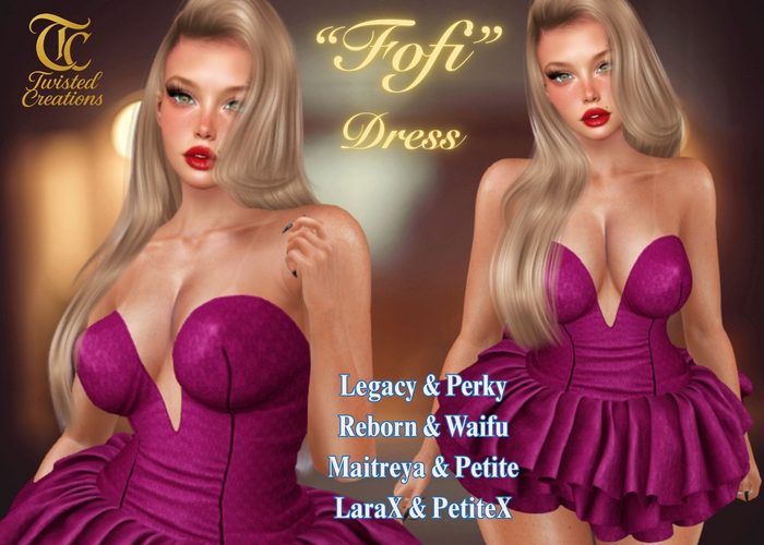 TC - Fofi Berry  Coctail Dress