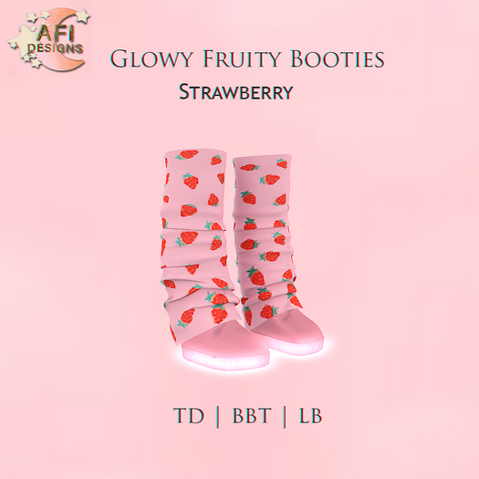 AFI Designs - Glowy Fruity Bootie (Strawberry) *Add Me*