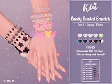 *>Kiu<* - Candy Beaded Bracelets_Fatpack 