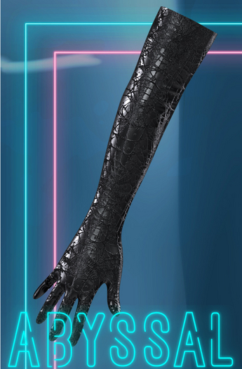 +ABYSSAL>> NERA LONG GLOVES>> SPIDER
