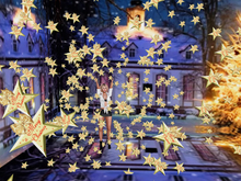 Star Merry Christmas poofer