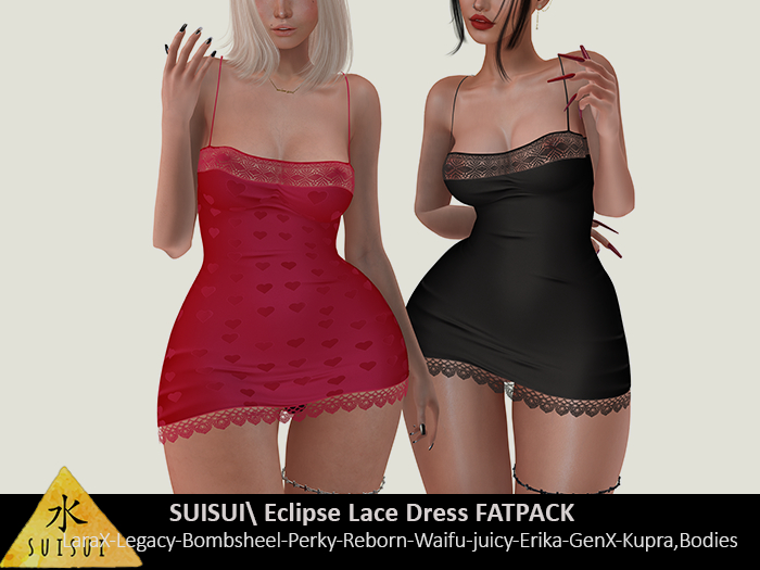 SUISUI// Eclipse Lace Dress FATPACK